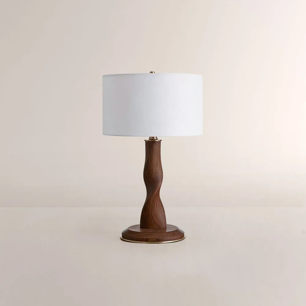 Hazel Wood Table Lamp