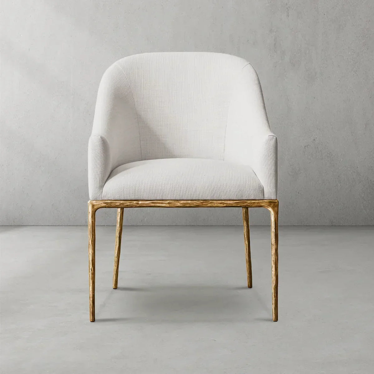 Thomson Slope Fabric Dining Armchair