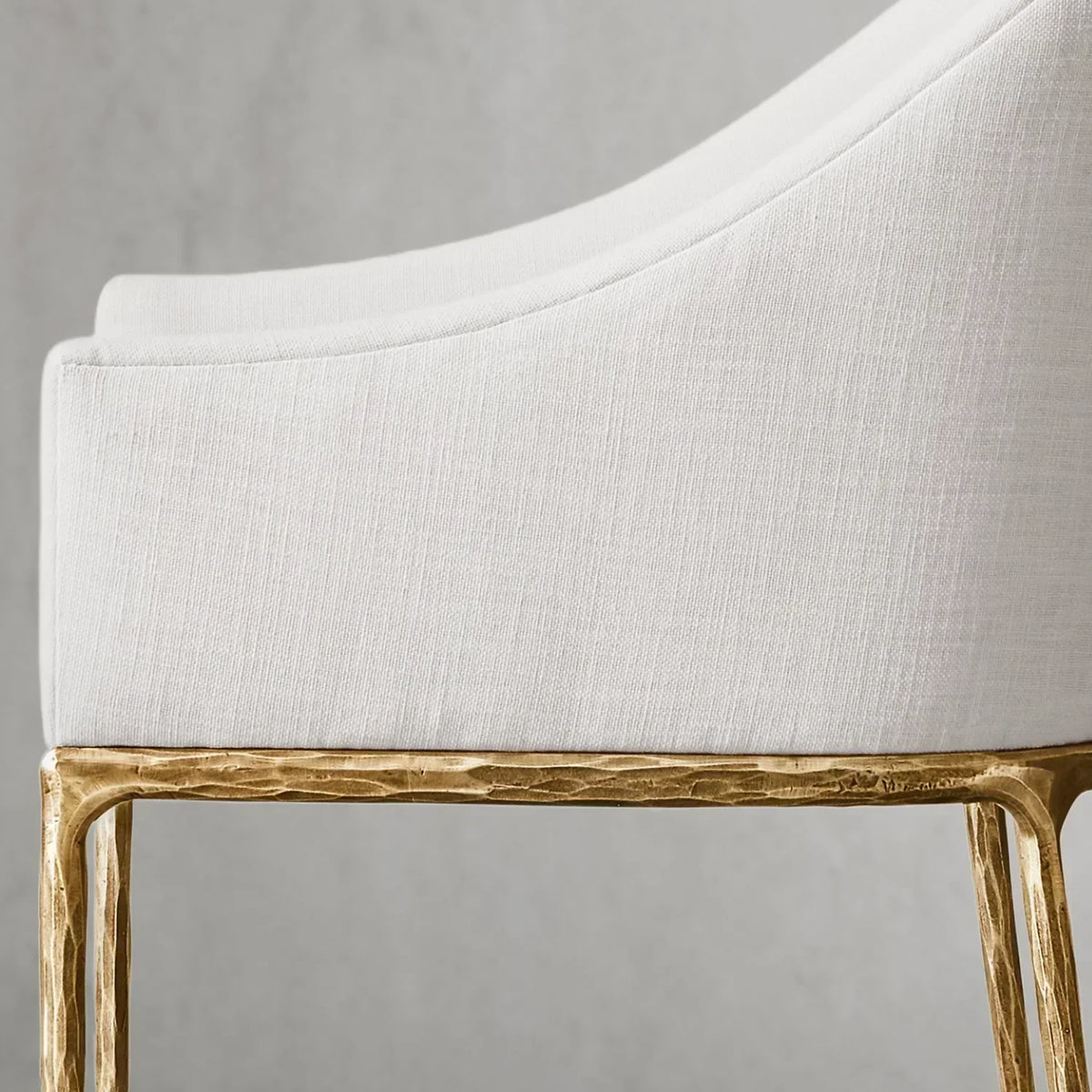 Thomson Slope Fabric Dining Armchair