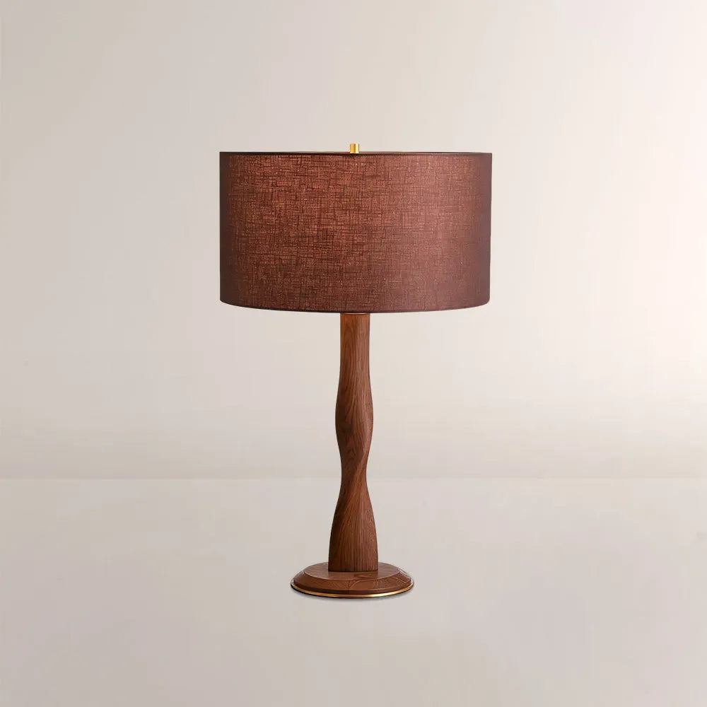 Hazel Wood Table Lamp