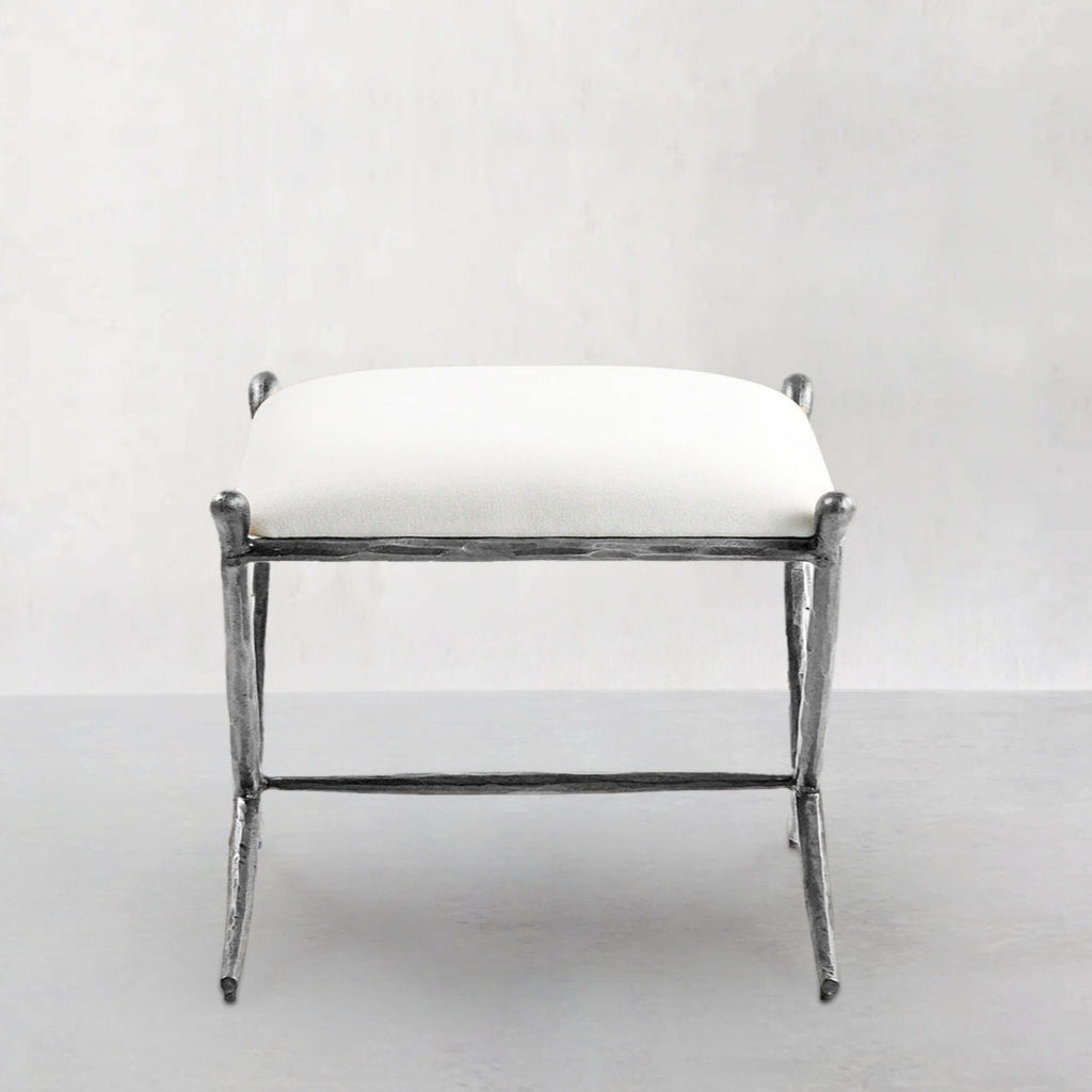 Thomson Horn Fabric Base Stool