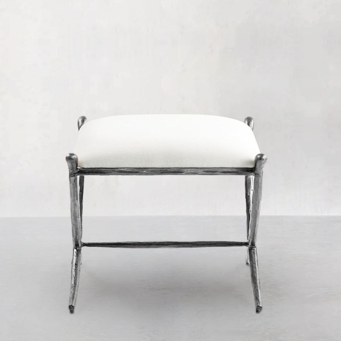 Thomson Horn Fabric Base Stool