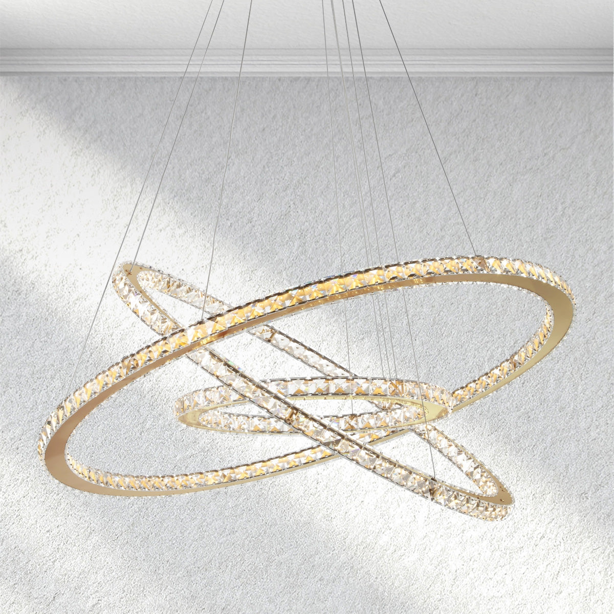 Manor Carey Lumevia 3-Round Chandelier