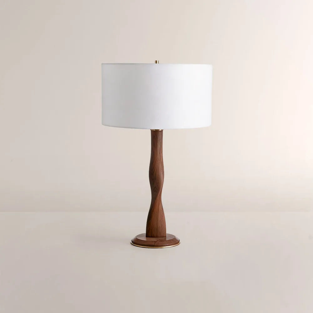 Hazel Wood Table Lamp