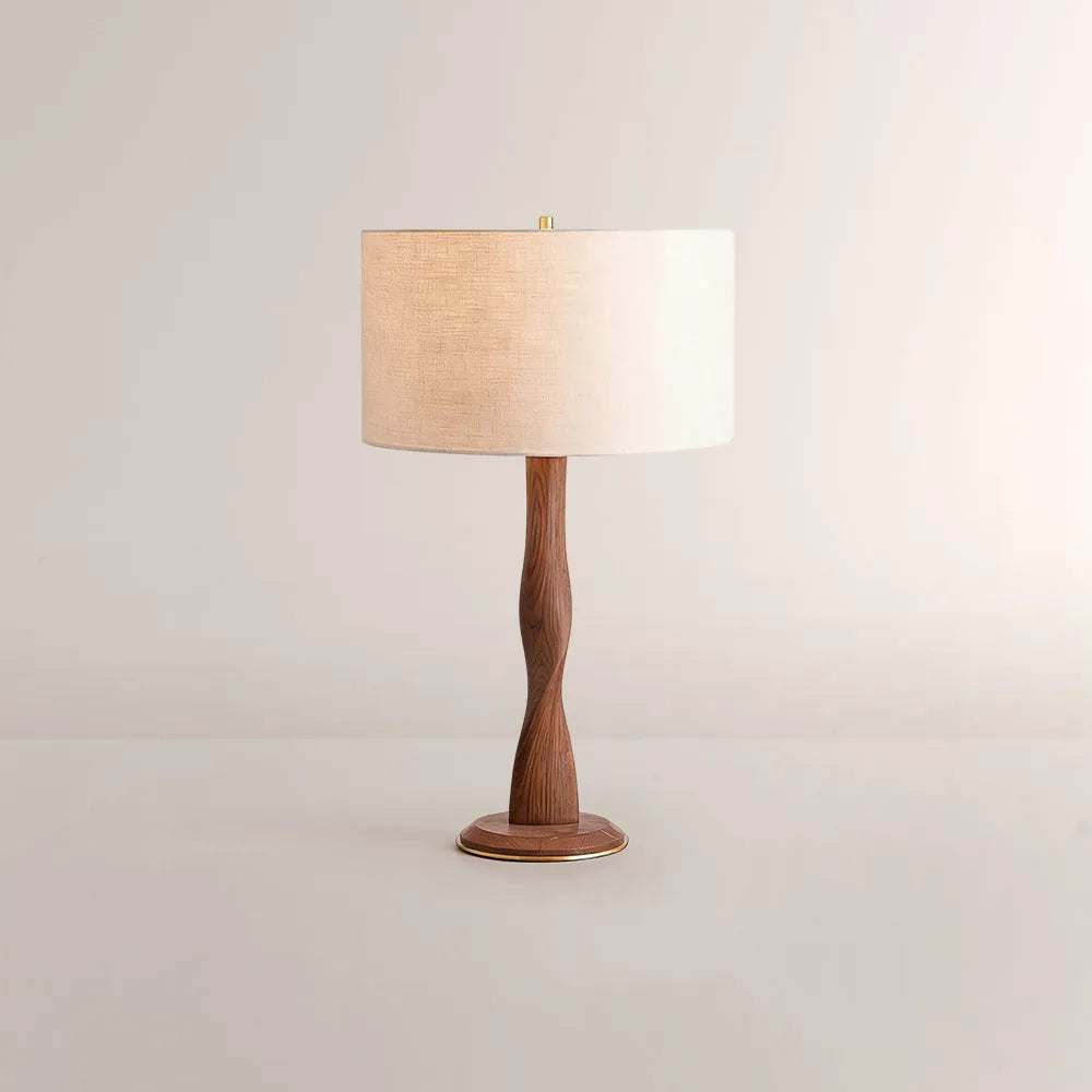 Hazel Wood Table Lamp