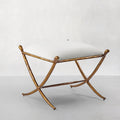 Thomson Horn Fabric Base Stool