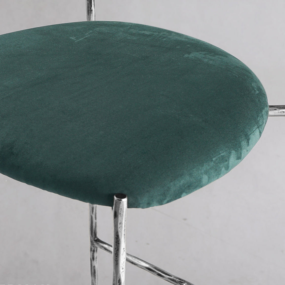 Thomson Green Fabric Bar Stool
