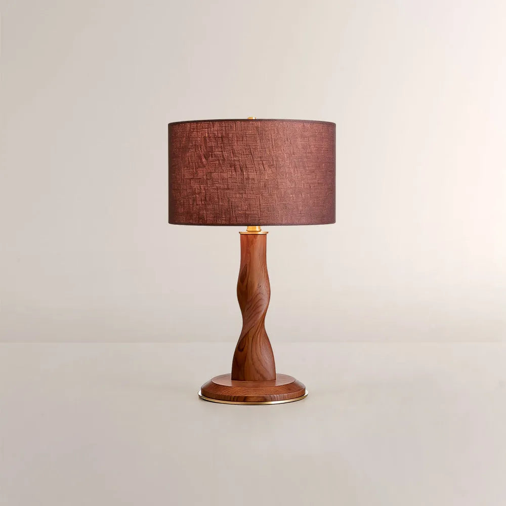 Hazel Wood Table Lamp