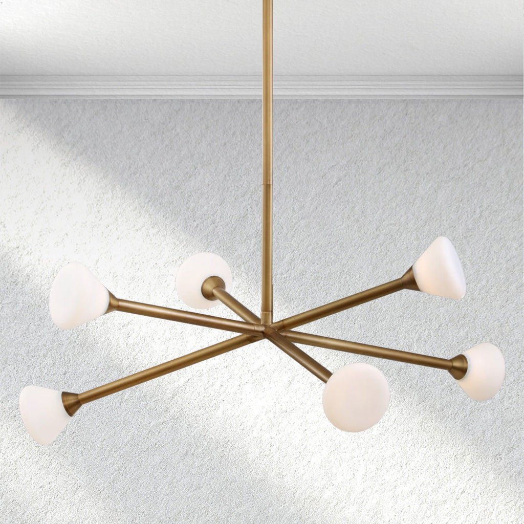 Manor Carey Opaline Chandelier
