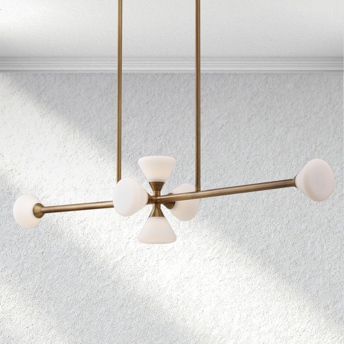 Manor Carey Opaline Linear Chandelier