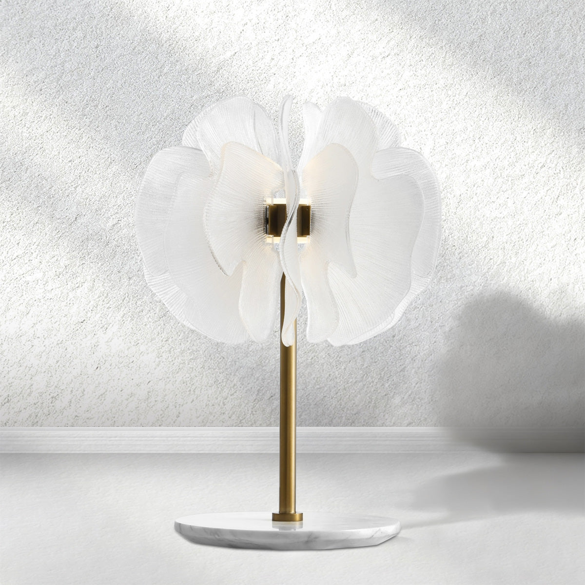Manor Carey Jellyfish Brass Floor Lamps