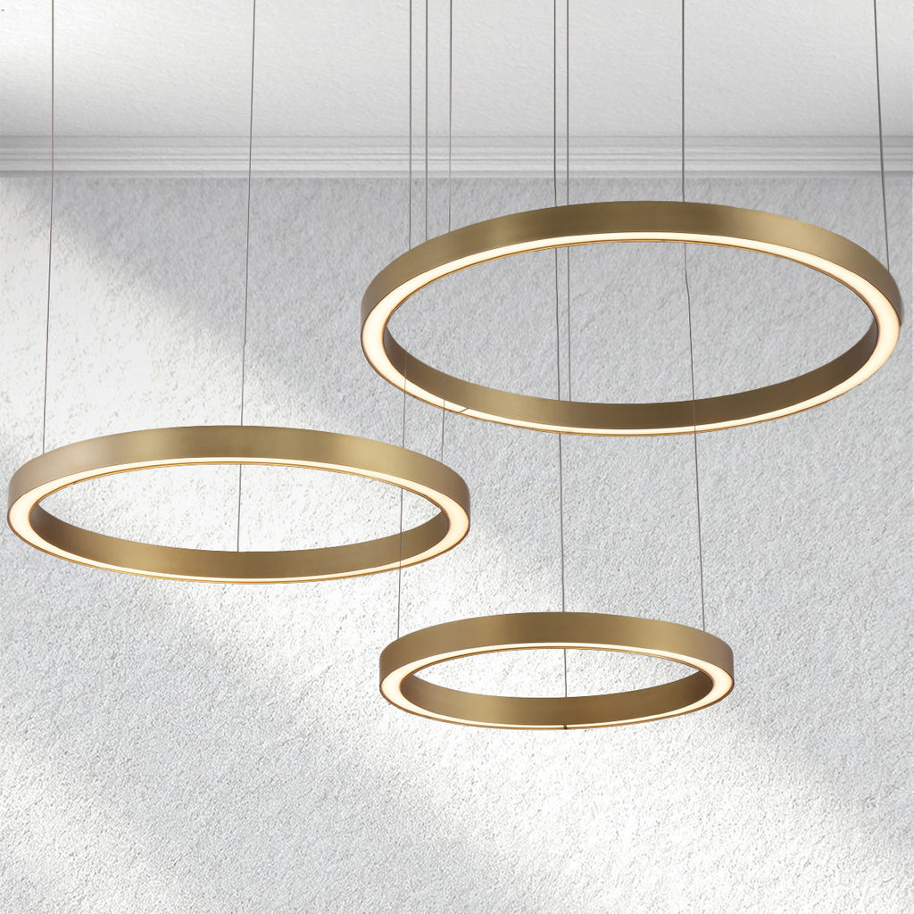 Manor Carey Auraloop Chandelier