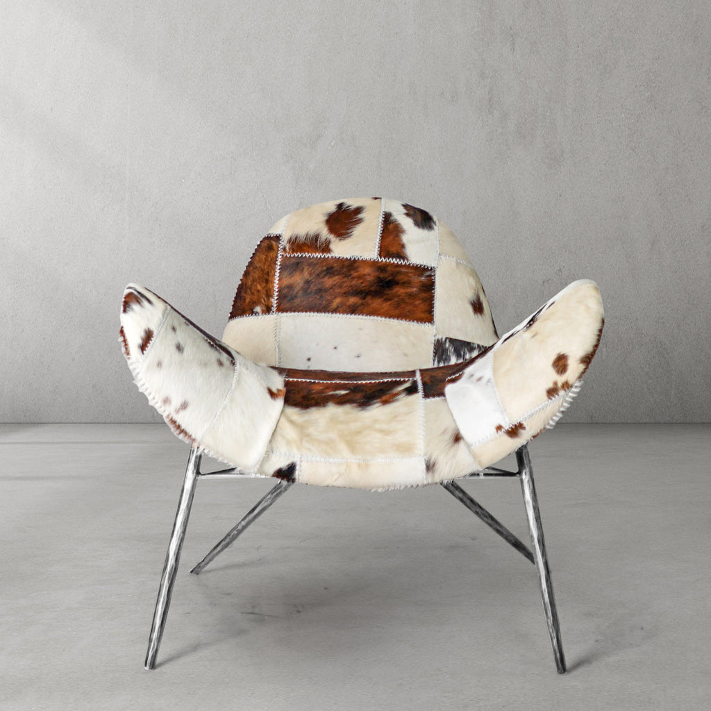 Thomson Milk Coffee Fur Lounge Chair