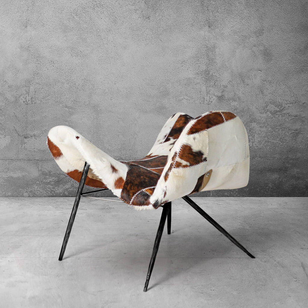 Thomson Milk Coffee Fur Lounge Chair