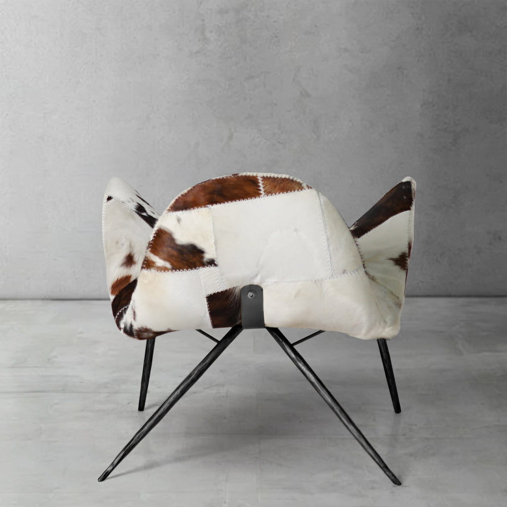 Thomson Milk Coffee Fur Lounge Chair