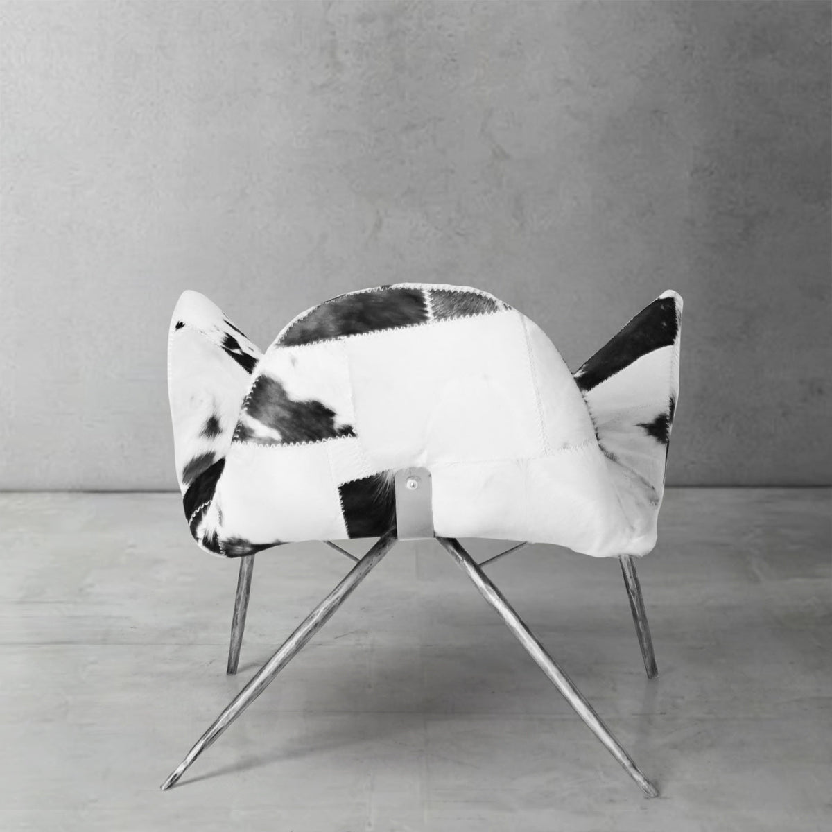 Thomson Milk Coffee Fur Lounge Chair