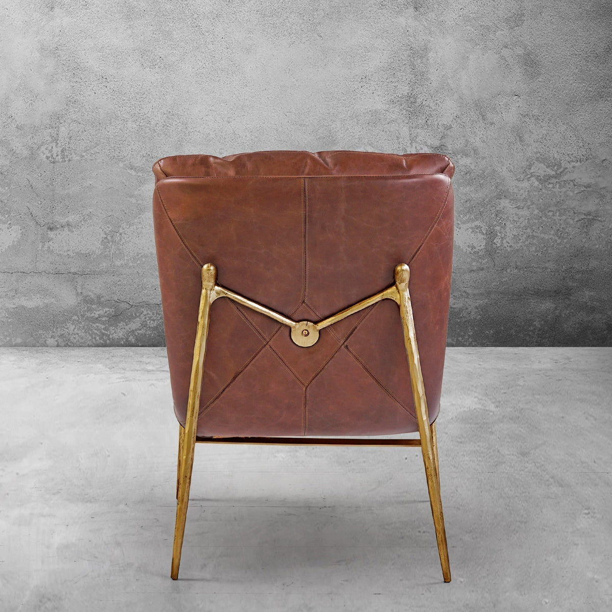 Thomson Vintage Leather Armrest Lounge Chair
