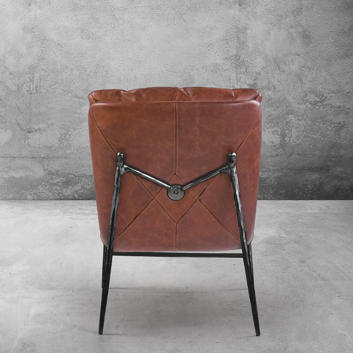 Thomson Vintage Leather Armrest Lounge Chair
