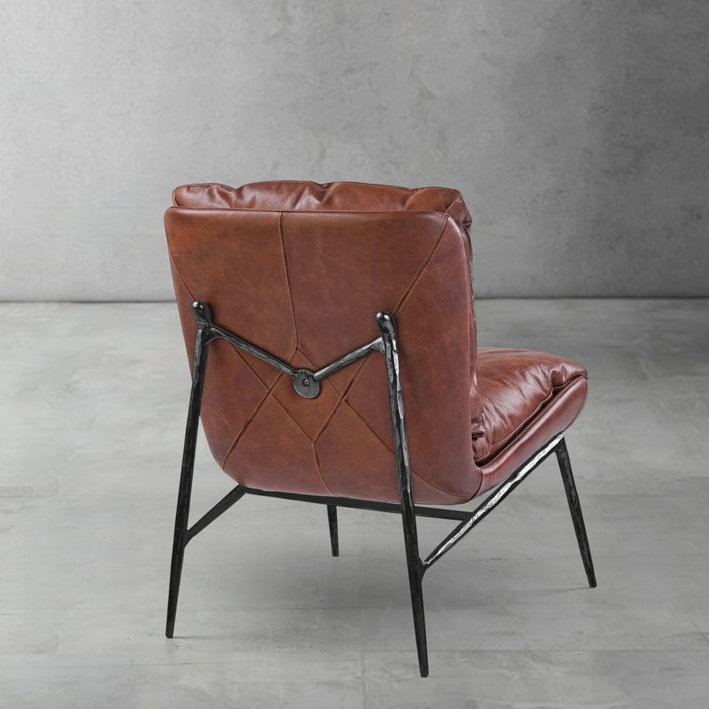Thomson Vintage Leather Armrest Lounge Chair