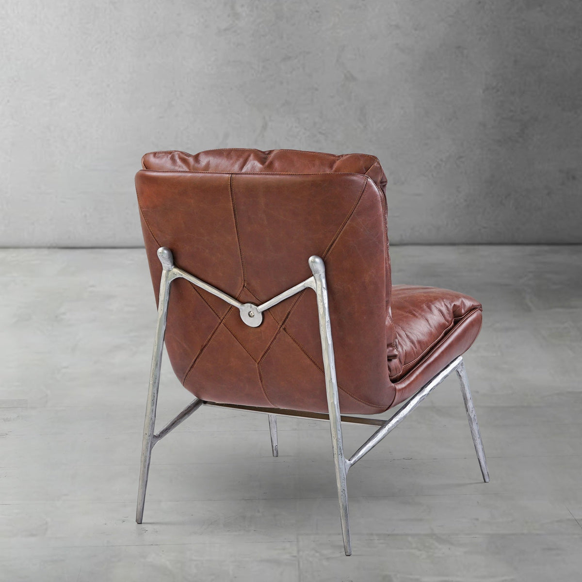Thomson Vintage Leather Armrest Lounge Chair