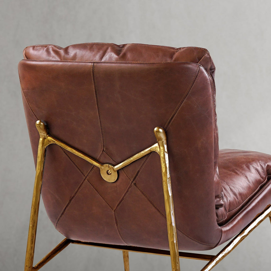 Thomson Vintage Leather Armrest Lounge Chair