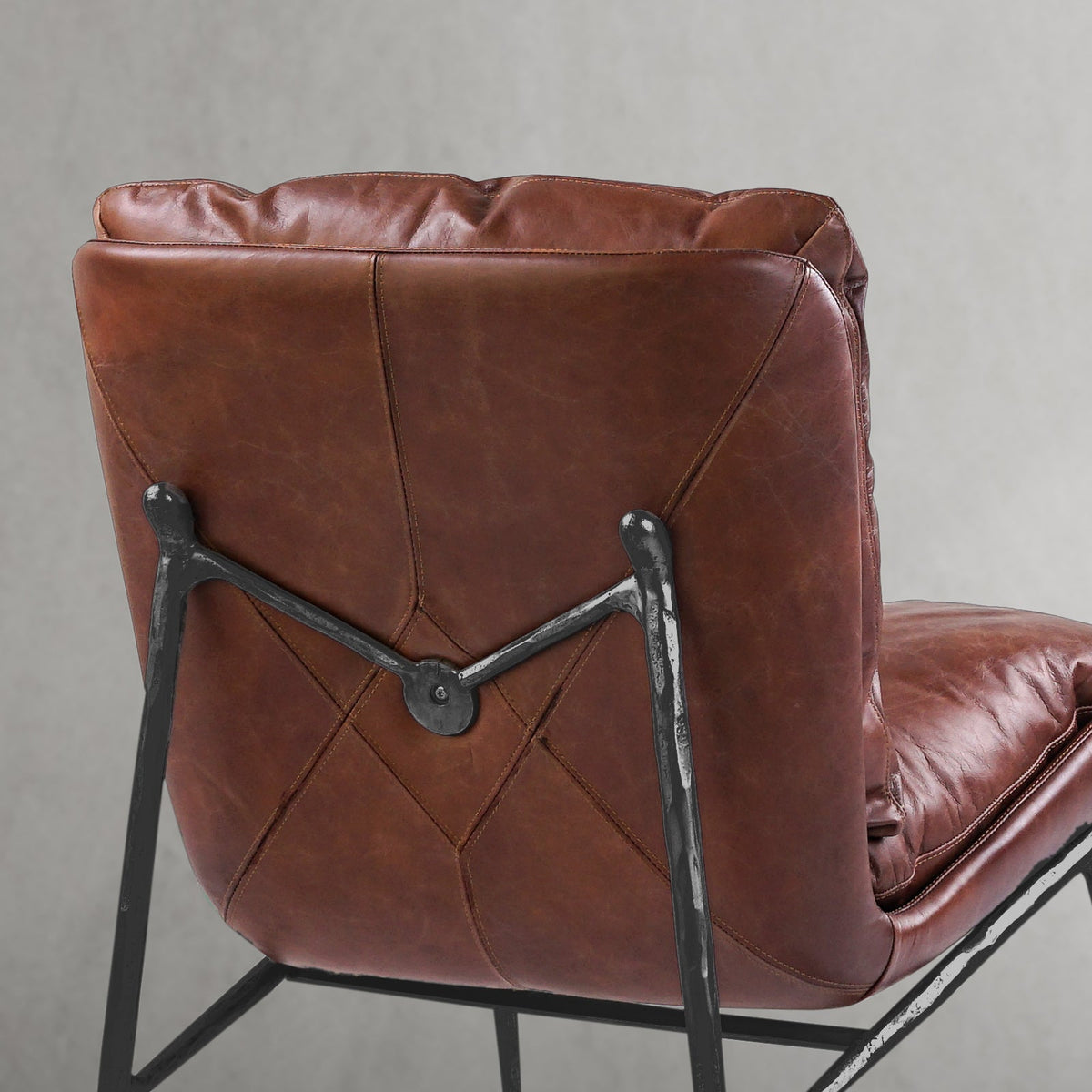 Thomson Vintage Leather Armrest Lounge Chair