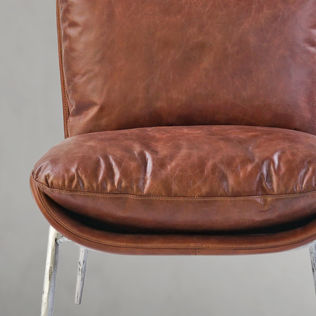 Thomson Vintage Leather Armrest Lounge Chair