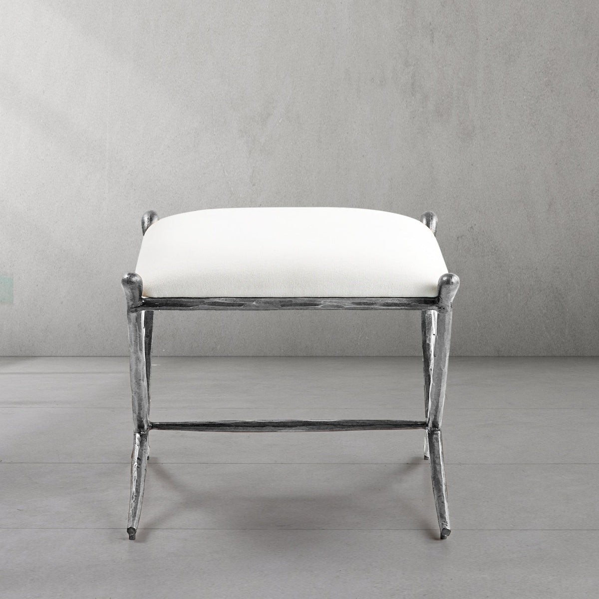 Thomson Horn Fabric Base Stool