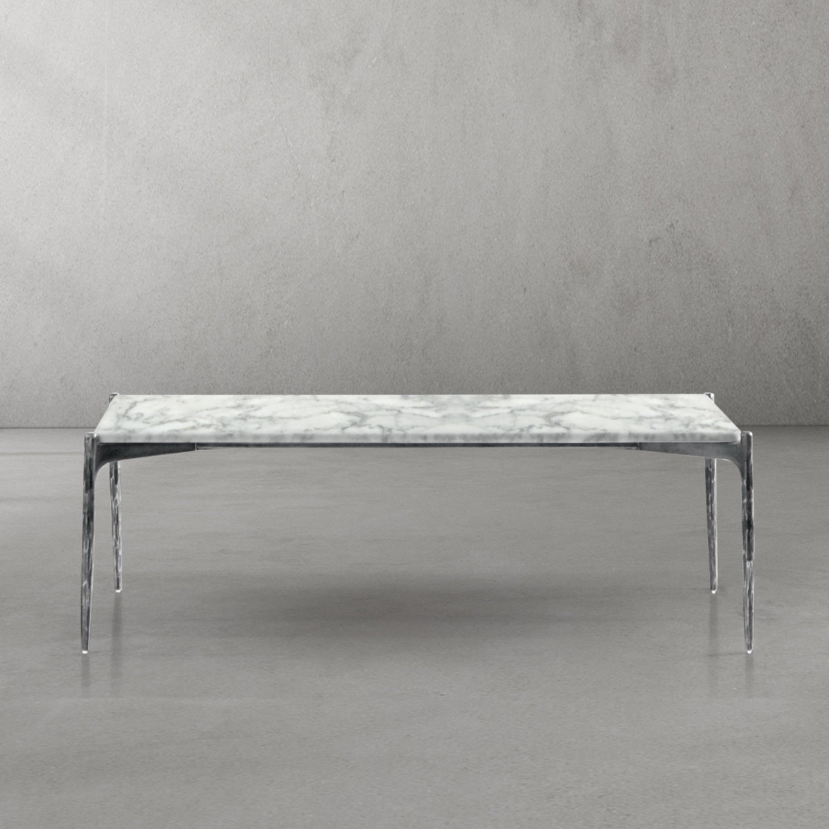 Thomson Rectangle Horn Marble Coffee Table 48"W