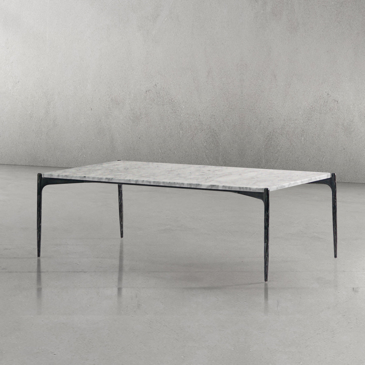 Thomson Rectangle Horn Marble Coffee Table 48"W