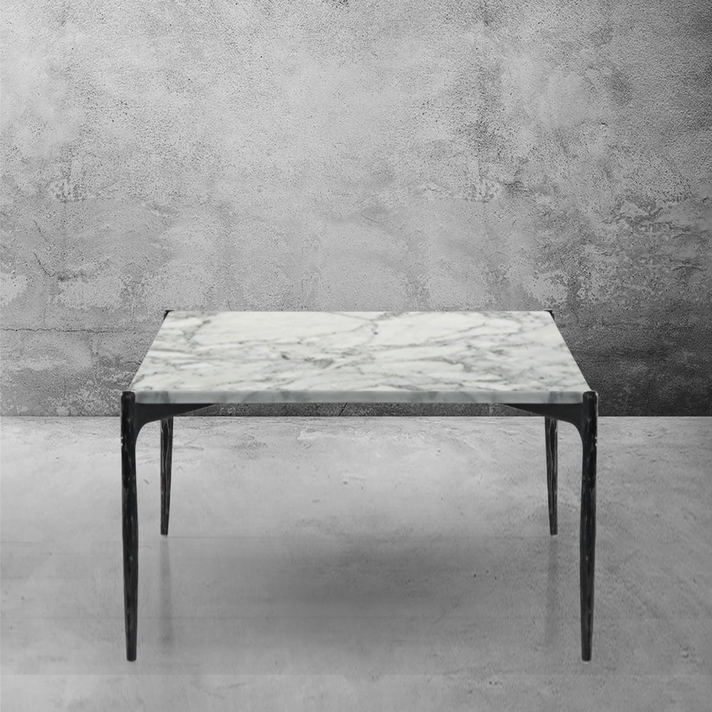 Thomson Rectangle Horn Marble Coffee Table 48"W