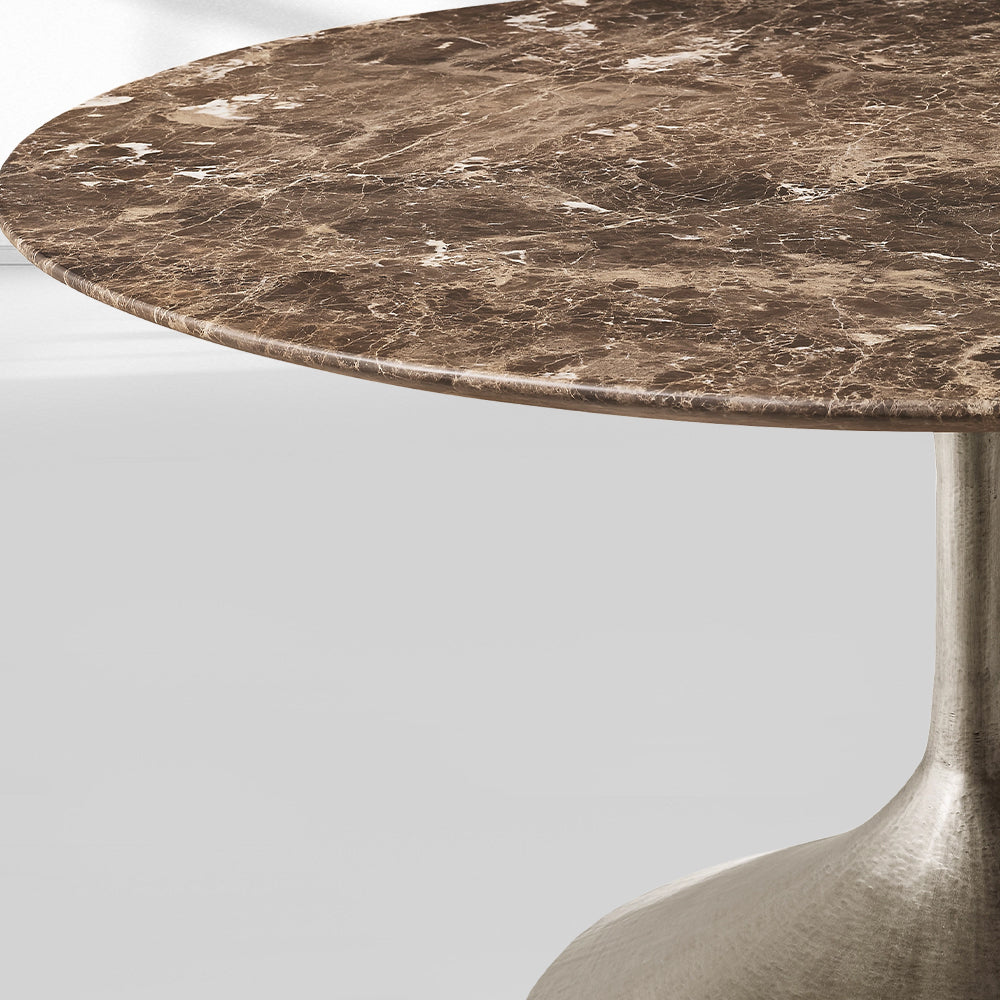 Adol Stone Round Dining Table