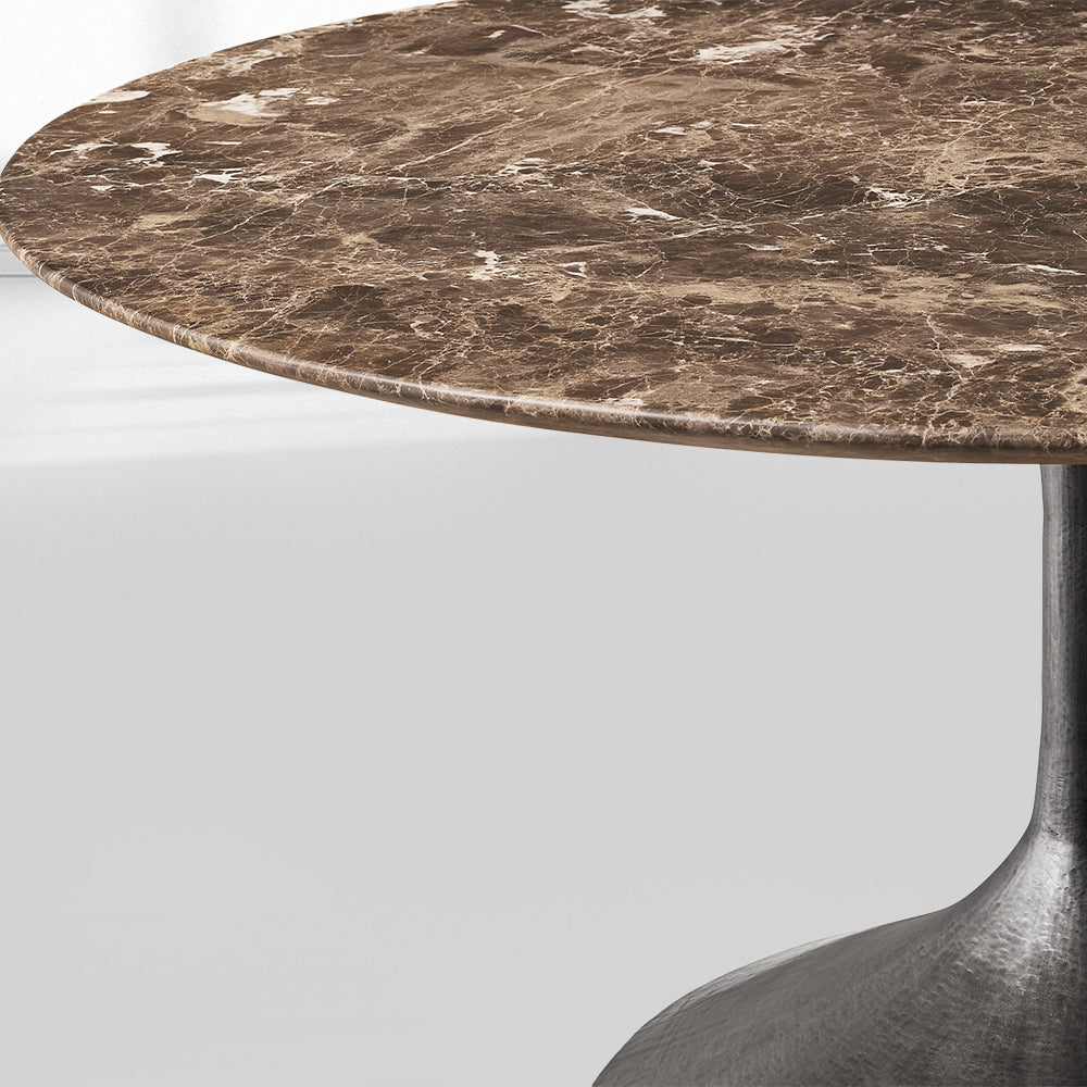 Adol Stone Round Dining Table