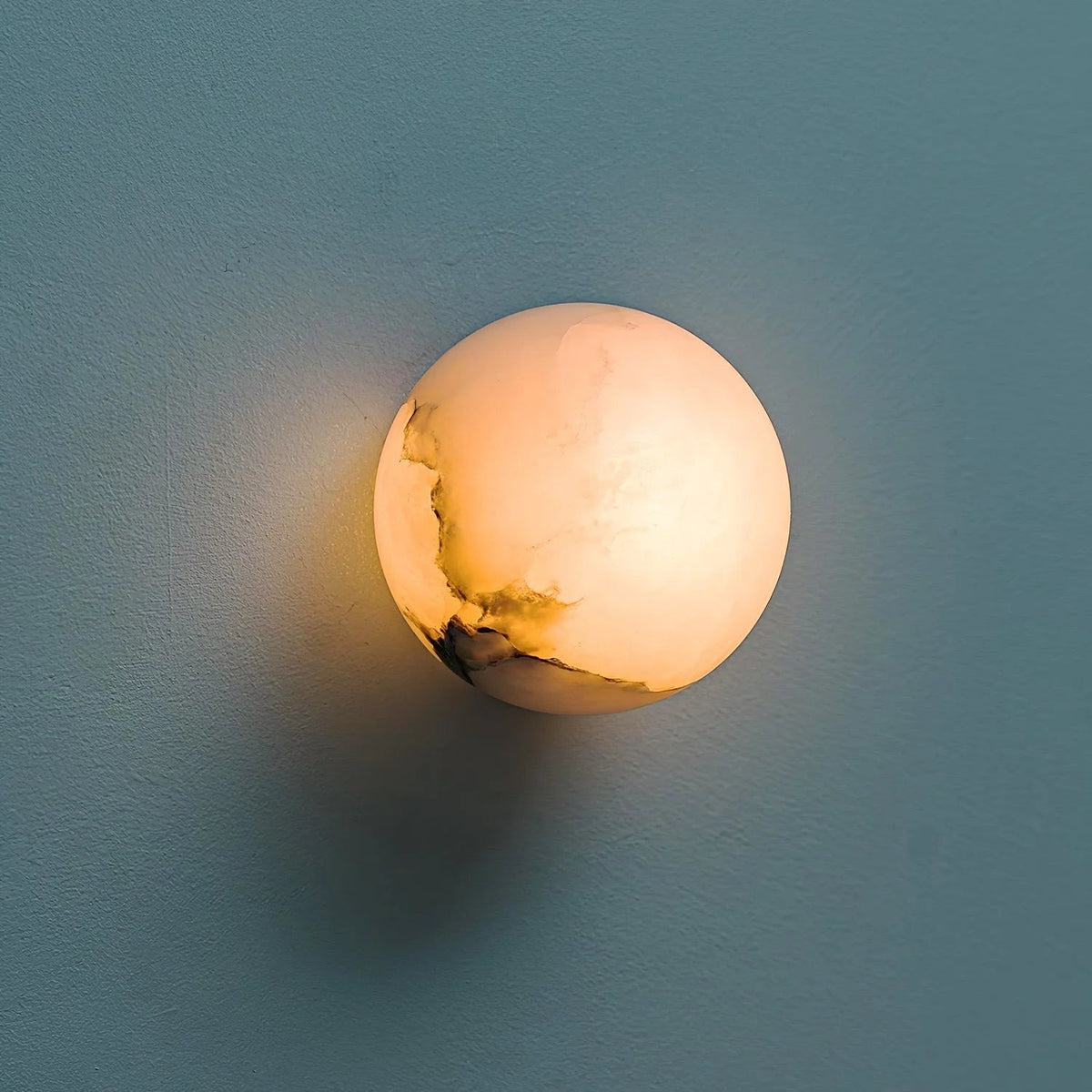 Alabaster Totem Wall Sconce