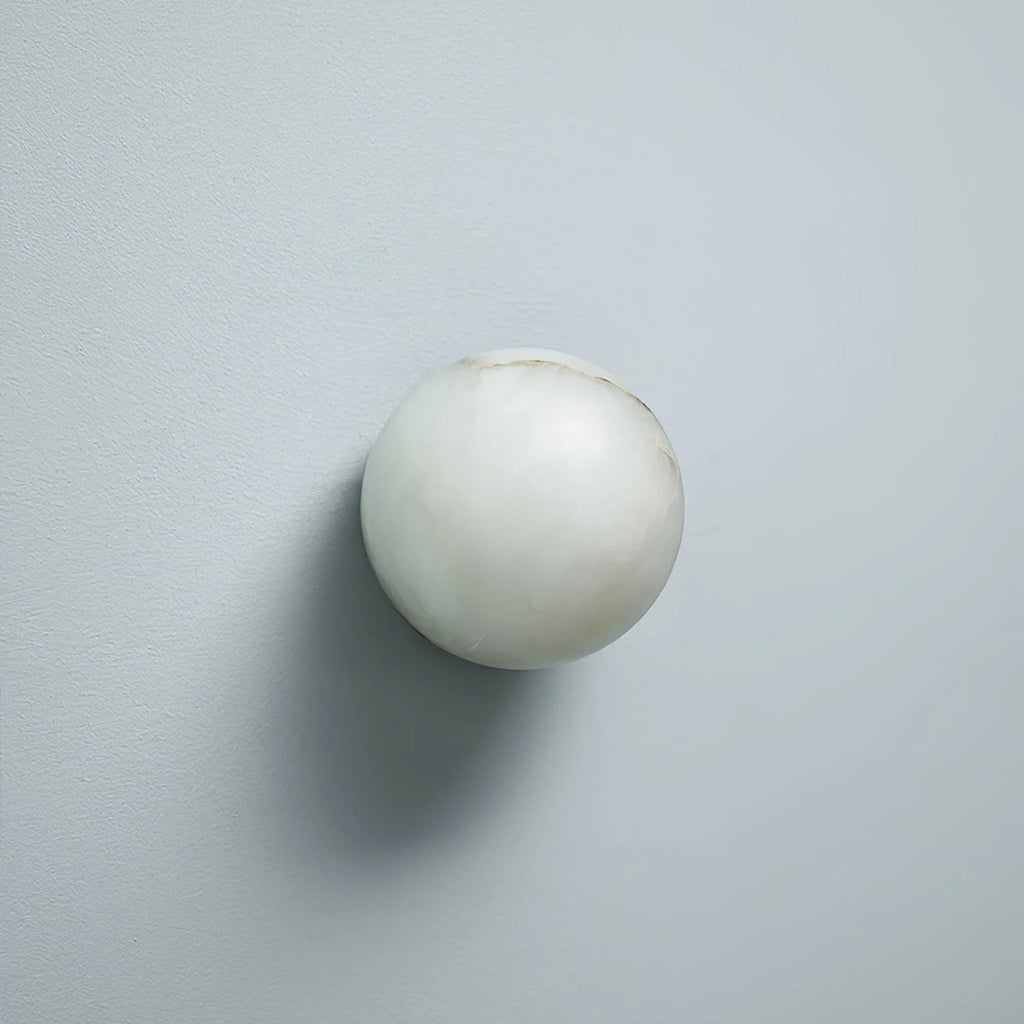 Alabaster Totem Wall Sconce