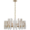 Allenny Bonnington Large Chandelier With Alabaster
