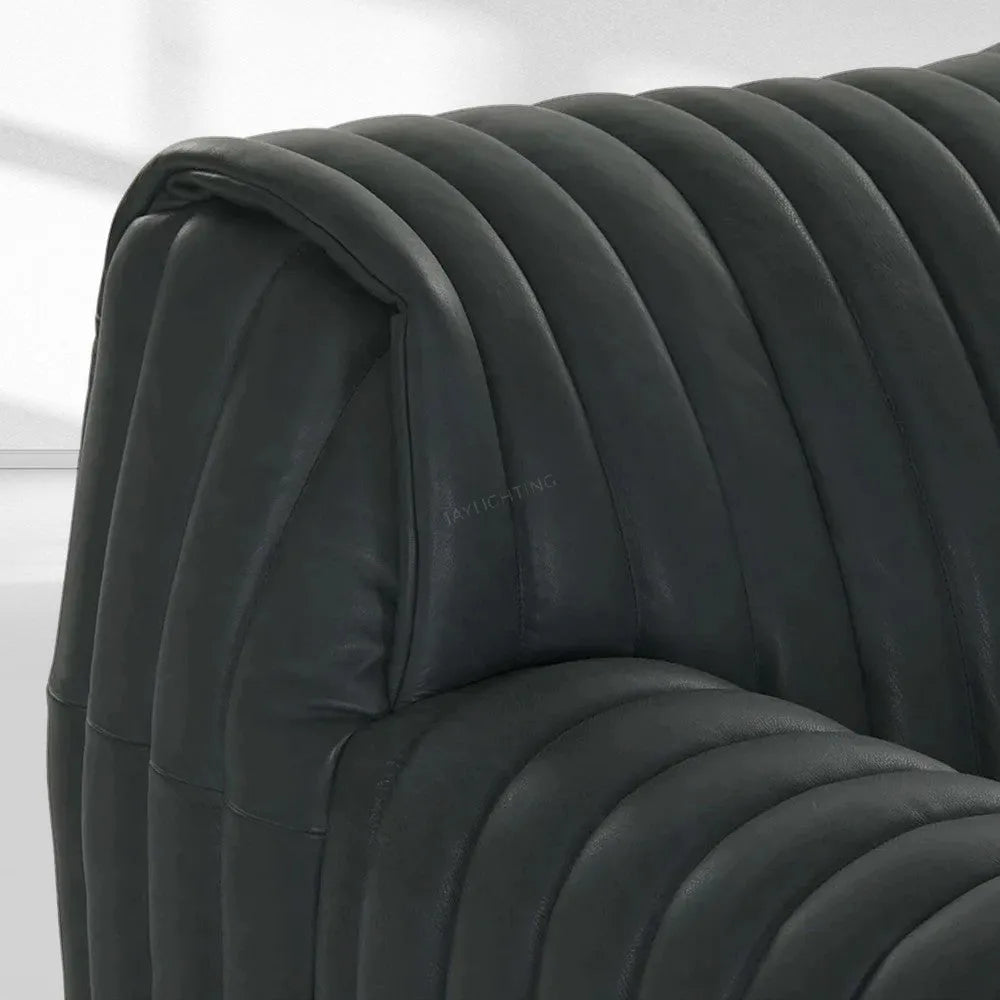 Aspan Leather Occasional Chair