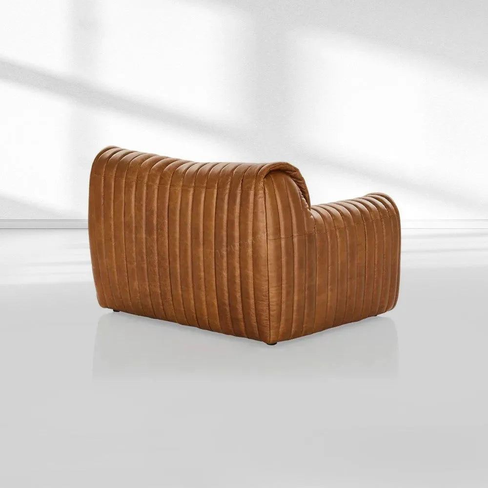 Aspan Leather Occasional Chair