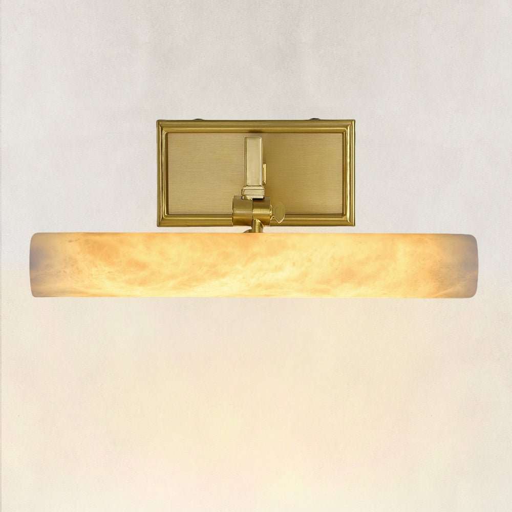 Aurora Alabaster Picture Light 12"W