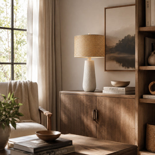Avery Textured Table Lamp