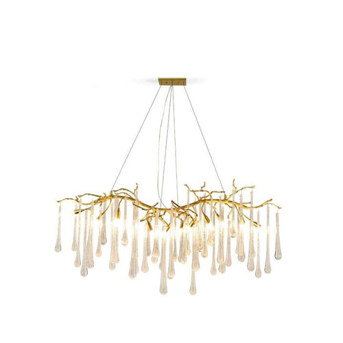 Branch Aqua Makrama Chandeliers