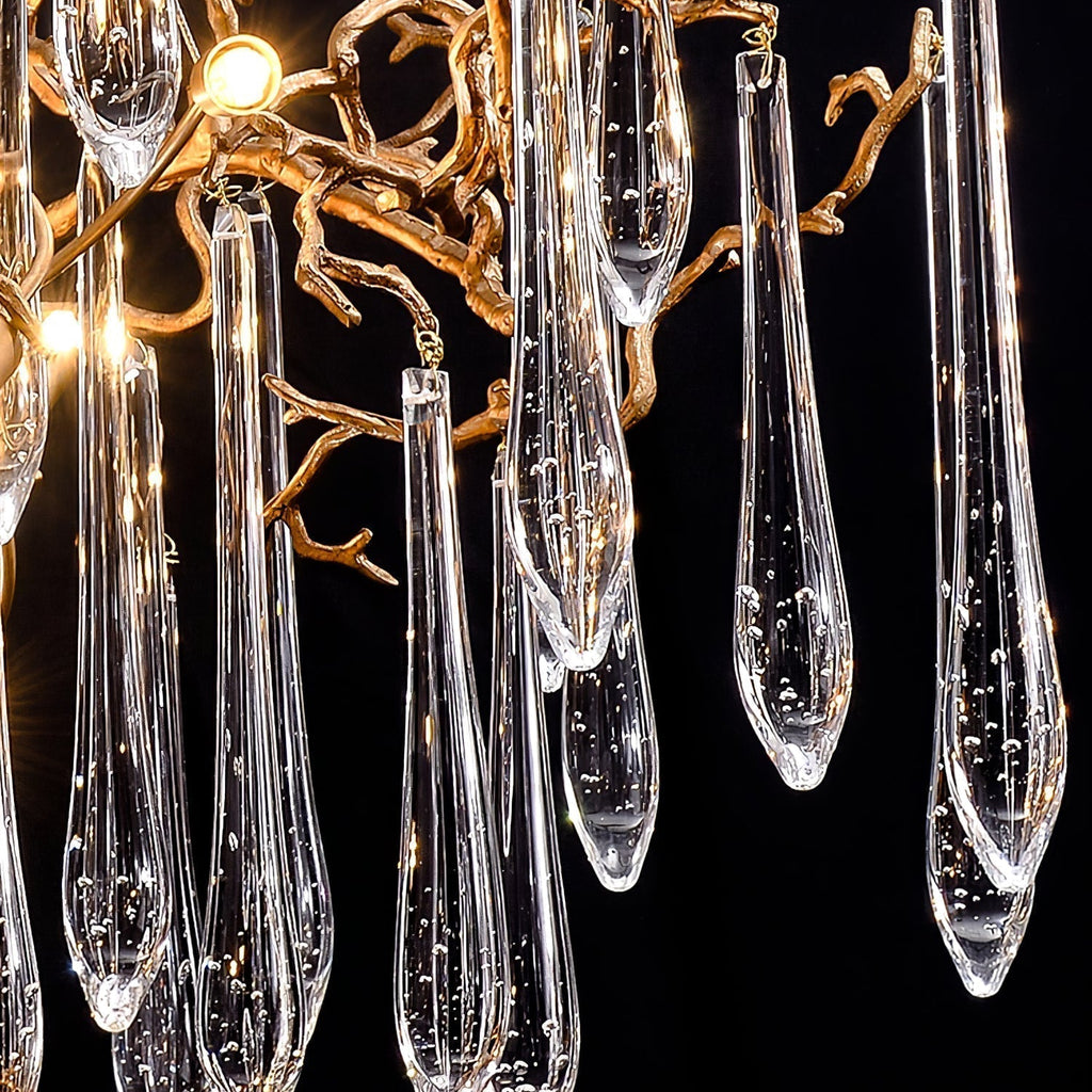 Branch Aqua Parable Chandeliers