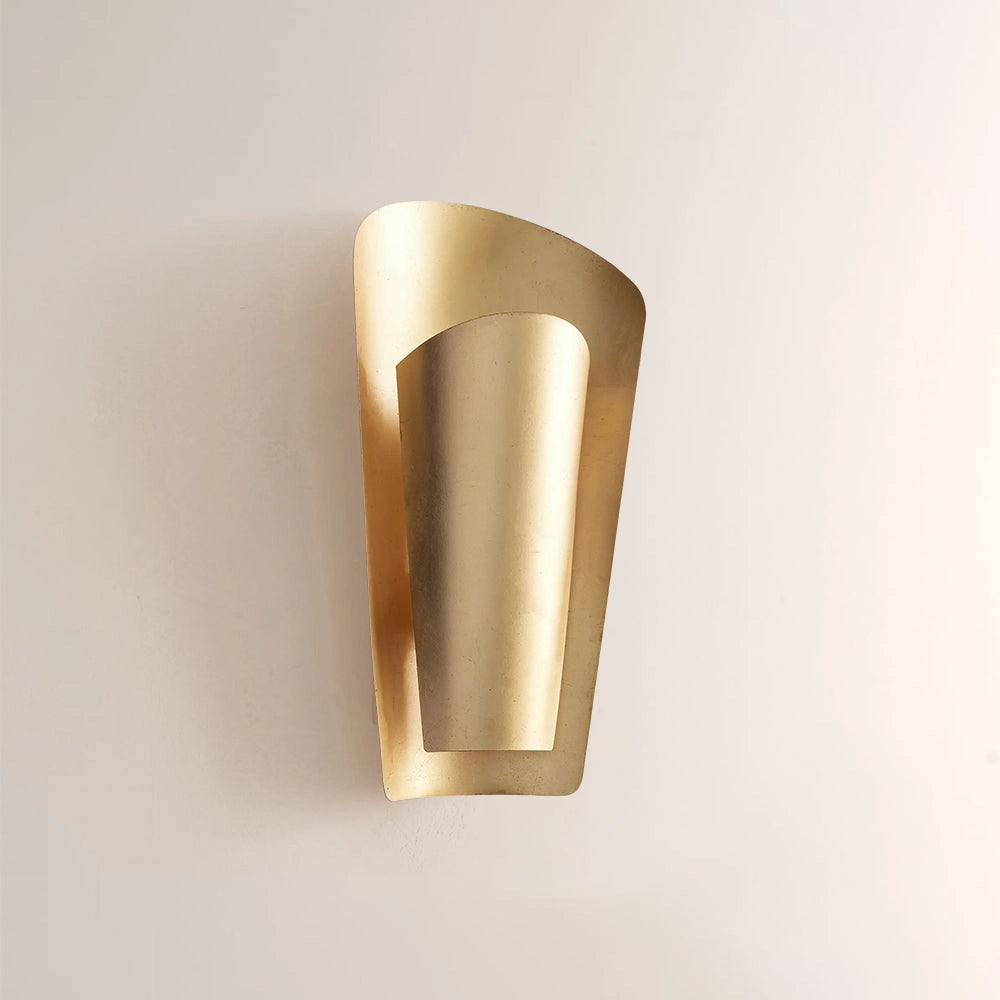 Burke Modern Brass Wall Sconce