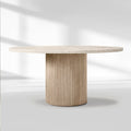 Byrean Emperador Round Dining Table