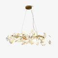 Ceramic Ginkgo Luxury Chandelier Style E