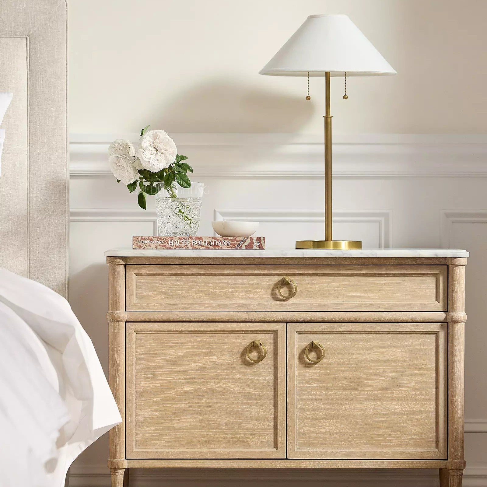 Chisap Marble Nightstand