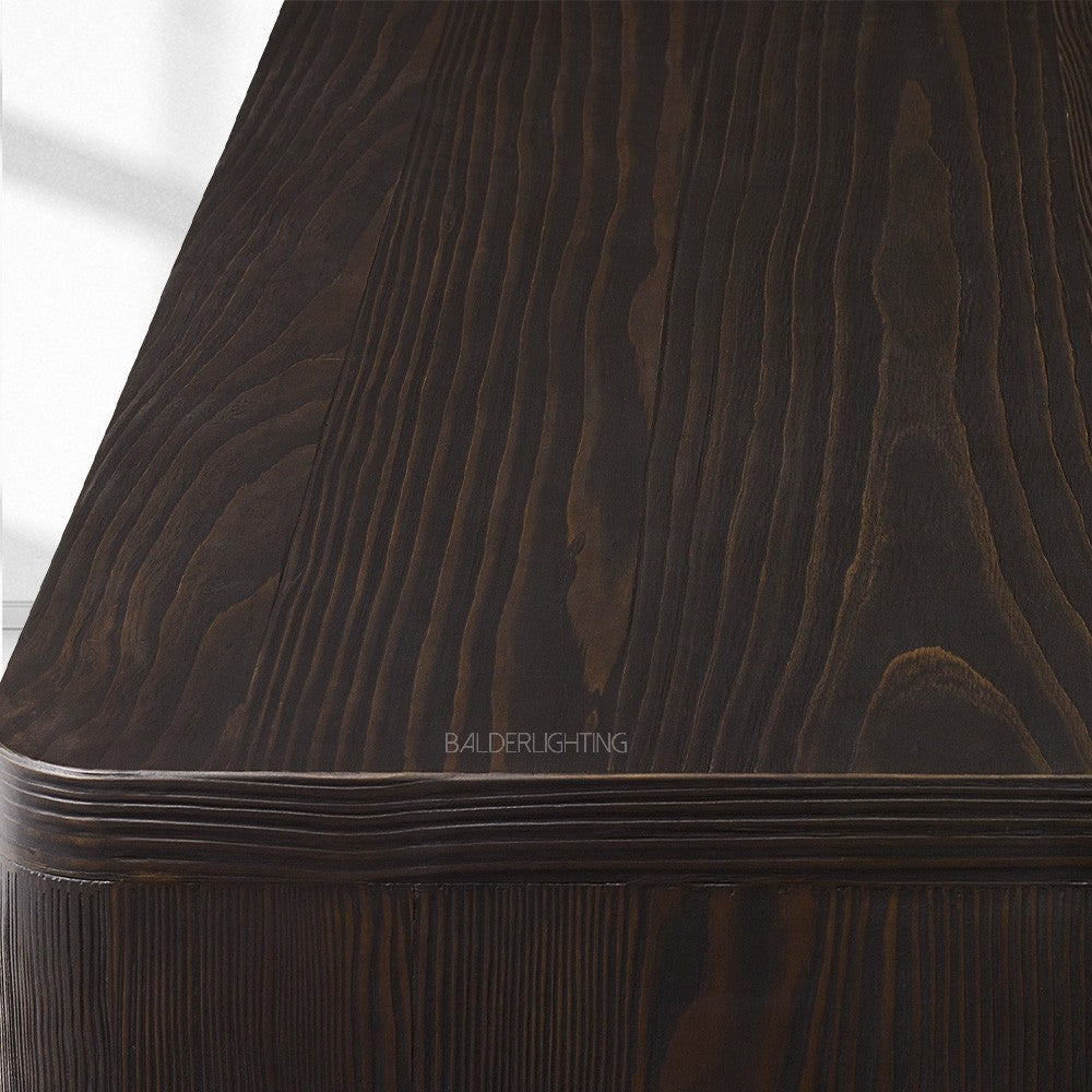 Cira Solid Wood Open Coffee Table