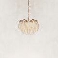 Coisini Ethereal Alabaster Semi-Flush Chandelier 24"D