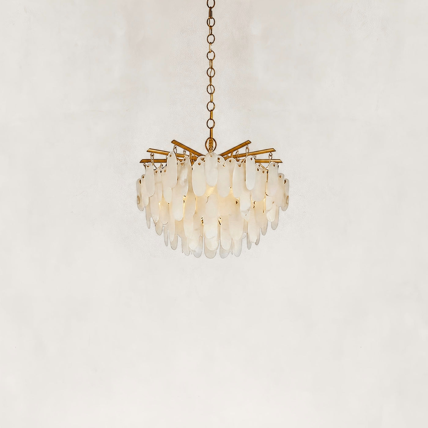 Coisini Ethereal Alabaster Semi-Flush Chandelier 24"D