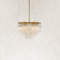 Coisini Ethereal Alabaster Semi-Flush Chandelier 30"D